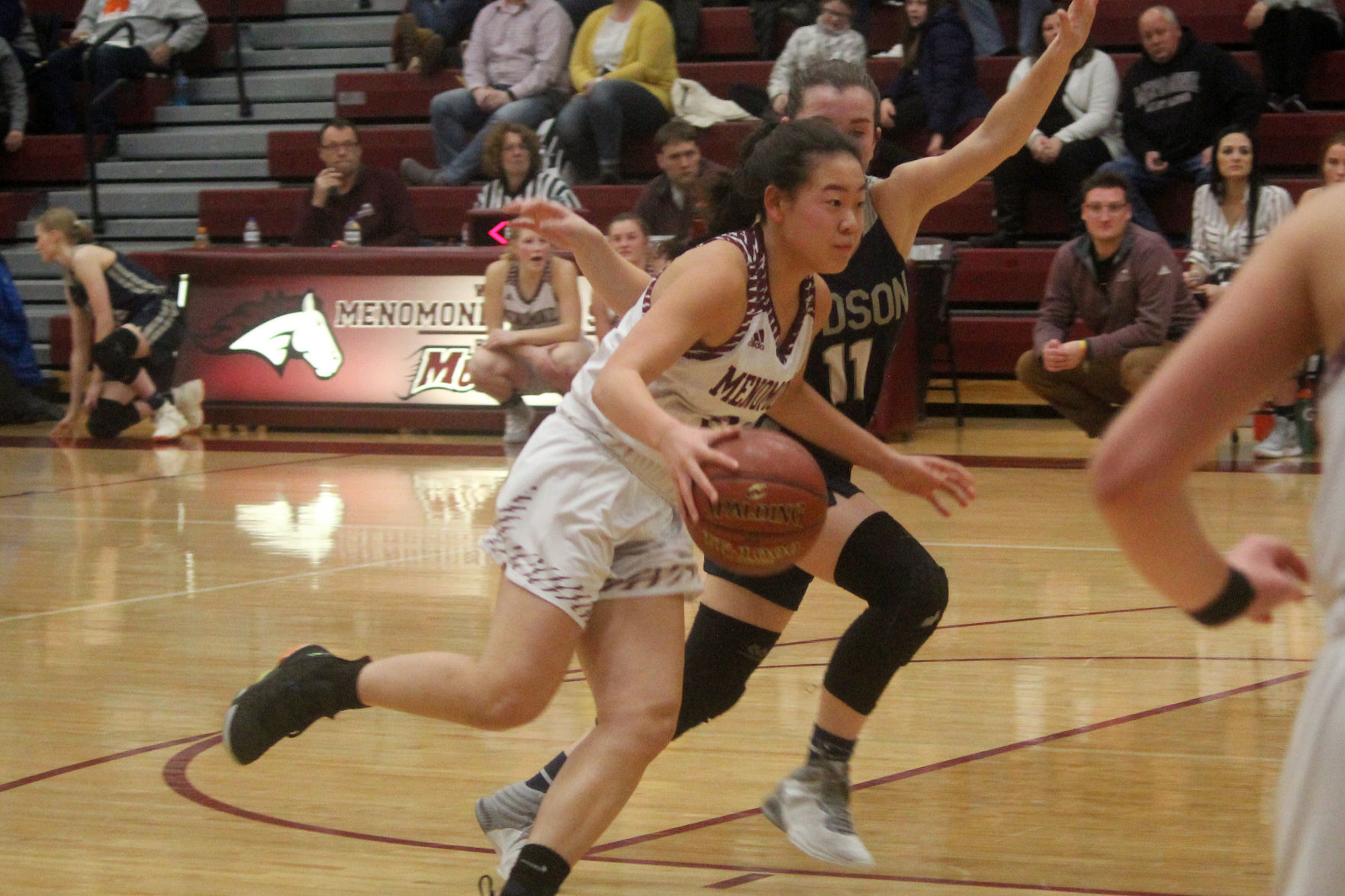 Hudson at Menomonie girls basketball 1-10-20